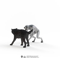 Schleich Harry Potter / Fantastic Beasts Werewolf vs. Animagus-2