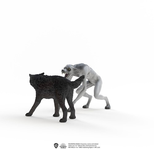 Schleich Harry Potter / Fantastic Beasts Werewolf vs. Animagus-2