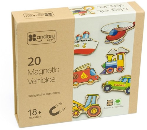 ANDREU - 20 Magnetische Voertuigen