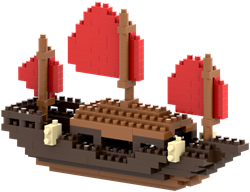 BRIXIES Drakenboot - 174 st