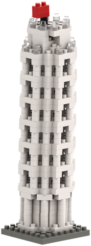 BRIXIES Scheve Toren van Pisa - 494 st-2