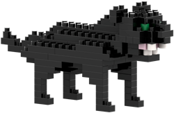 BRIXIES Zwarte Panter - 105 st