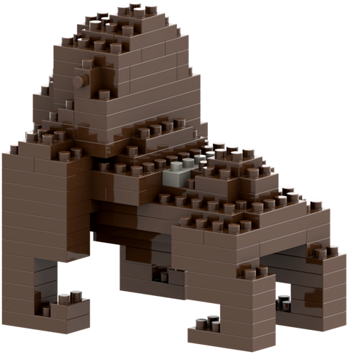 BRIXIES Gorilla - 126 st-2