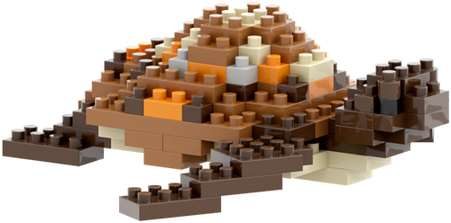 BRIXIES Schildpad - 103 st