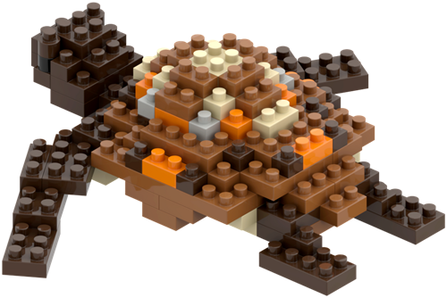 BRIXIES Schildpad - 103 st-2