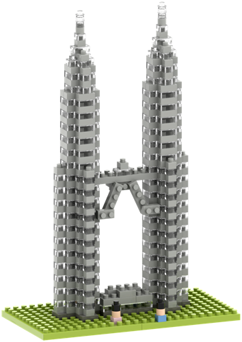 BRIXIES Petronas Torens - 450 st