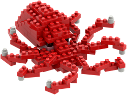 BRIXIES Grote octopus - 102 st