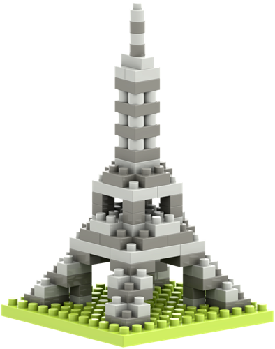 BRIXIES Kleine Eiffeltoren - 90 st