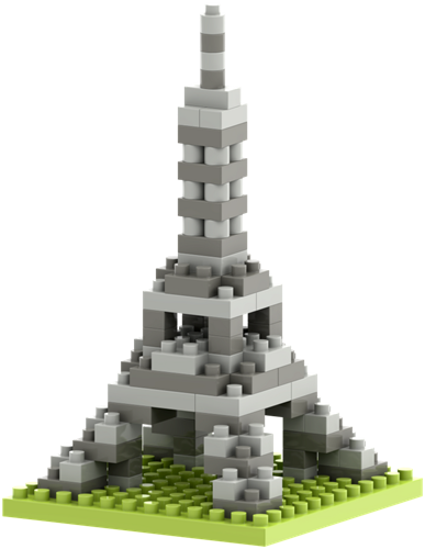 BRIXIES Kleine Eiffeltoren - 90 st-2