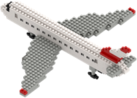 BRIXIES Vliegtuig - 246 st-2