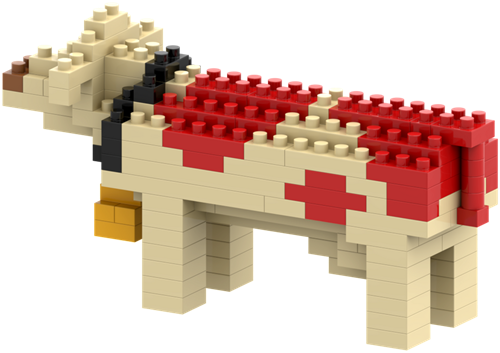 BRIXIES Zwitserse Koe - 142 st-2