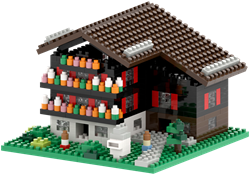 BRIXIES Zwitserse Chalet - 441 st