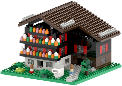 BRIXIES Zwitserse Chalet - 441 st