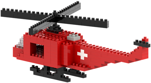 BRIXIES Zwitserse Helikopter - 197 st-2