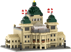BRIXIES Bondsgebouw Zwitserland - 957 st