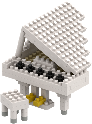 BRIXIES Vleugel wit - 134 st