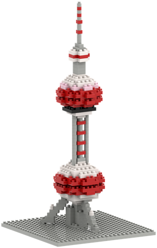 BRIXIES Parel van de Oriënt Toren - 312 st