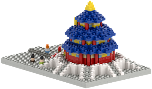 BRIXIES Tempel van de Hemel - 529 st-2