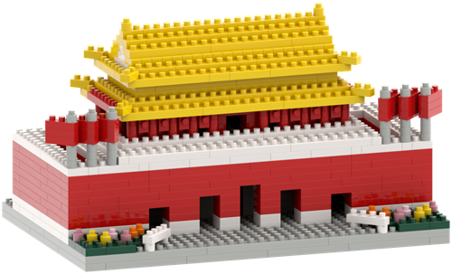 BRIXIES Plein van de Hemelse Vrede - 699 st