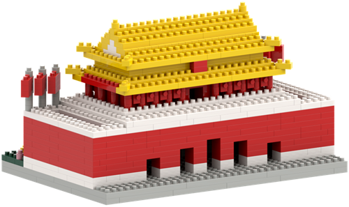 BRIXIES Plein van de Hemelse Vrede - 699 st-2