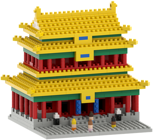 BRIXIES Lamatempel - 570 st