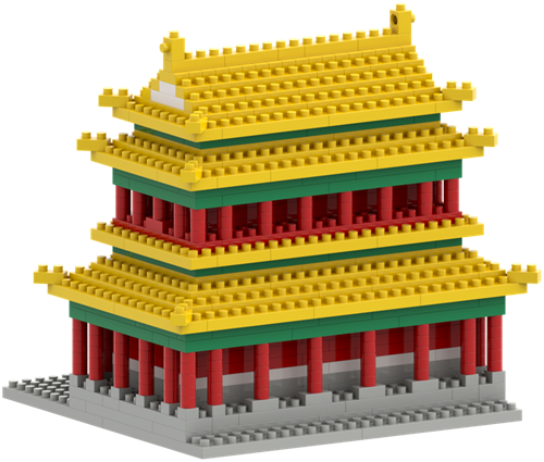 BRIXIES Lamatempel - 570 st-2