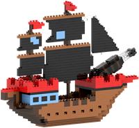 BRIXIES Piratenschip - 726 st-2