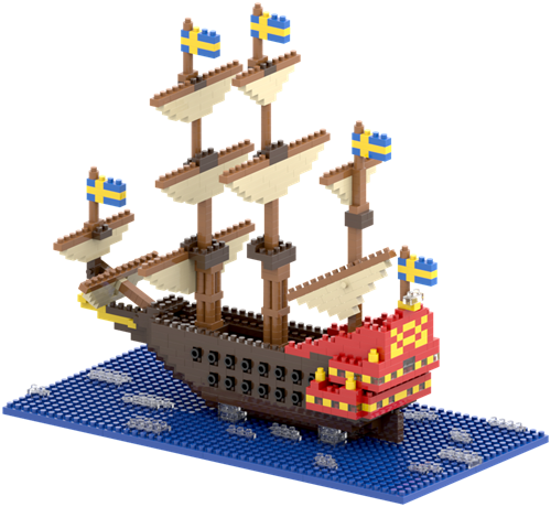 BRIXIES Vasa Schip - 650 st-2