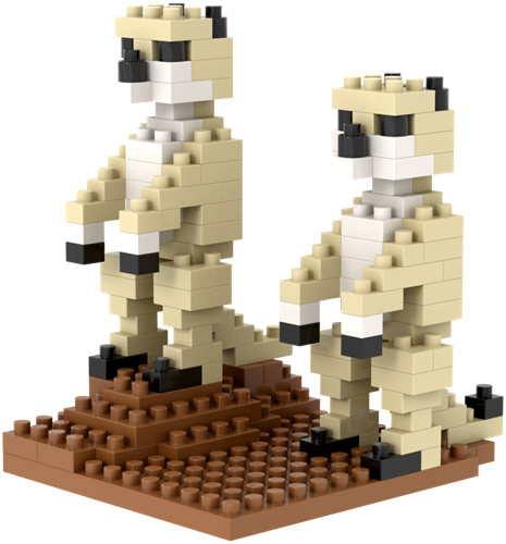 BRIXIES Stokstaartje - 148 st