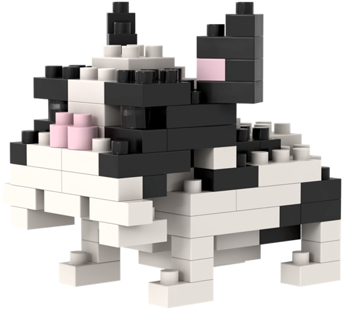 BRIXIES Franse Bulldog - 86 st