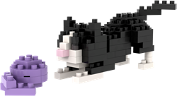 BRIXIES Spelende kat - 92 st