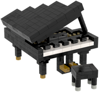 BRIXIES Vleugel zwart - 207 st