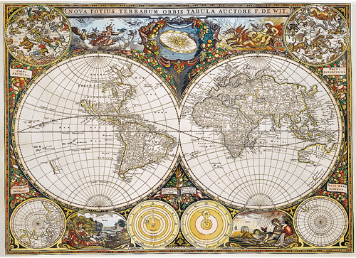 Trefl 1000WP - Ancient World Map-2