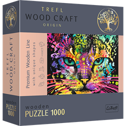 Trefl 1000WP - Colorful Cat