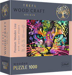 Trefl 1000WP - Colorful Cat