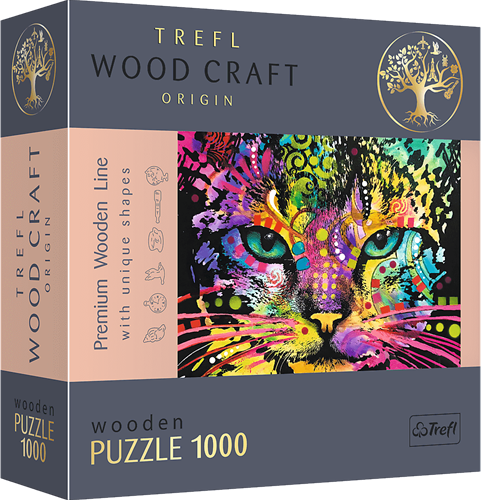 Trefl 1000WP - Colorful Cat
