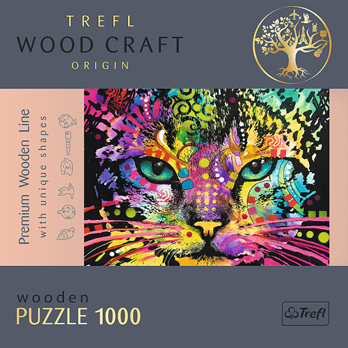 Trefl 1000WP - Colorful Cat-2