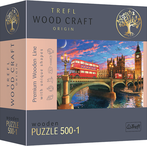 Trefl 500+1WP - Palace of Westminster, Big Ben, London
