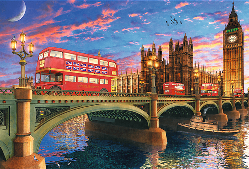 Trefl 500+1WP - Palace of Westminster, Big Ben, London-2