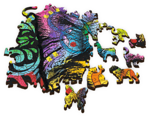Trefl 500+1WP - Colorful Puppy-3