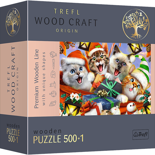 Trefl 500+1WP - Festive Cats