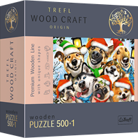 Trefl 500+1WP - Festive Dogs
