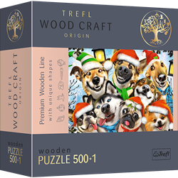 Trefl 500+1WP - Festive Dogs