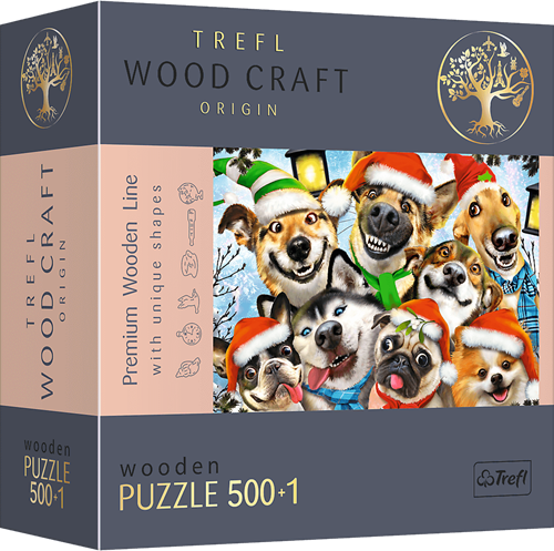 Trefl 500+1WP - Festive Dogs