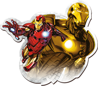 Trefl 160 Wooden Shaped Puzzles - Brave Iron Man / Disney Marvel Heroes FSC Mix 70%-2