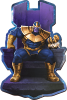 Trefl 160 Wooden Shaped Puzzles - Thanos on Throne / Disney Marvel Heroes FSC Mix 70%-2