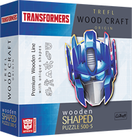 Trefl 500+5 Wooden Shaped Puzzles - Autobot: Optimus Prime / Hasbro Transformers_FSC Mix 70%