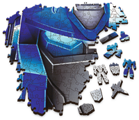 Trefl 500+5 Wooden Shaped Puzzles - Autobot: Optimus Prime / Hasbro Transformers_FSC Mix 70%-3
