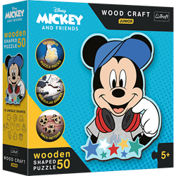 Trefl Wood Craft Junior - In the Mickey's world / Disney Mickey Mouse and Friends_FSC Mix 70%