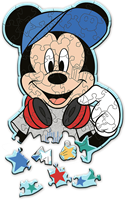 Trefl Wood Craft Junior - In the Mickey's world / Disney Mickey Mouse and Friends_FSC Mix 70%-3
